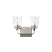 Maxim 12882CLSN Hudson 2 Light Bath Vanity | Satin Nickel