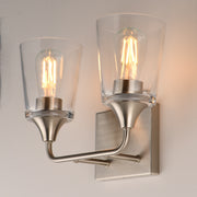 Maxim 12882CLSN Hudson 2 Light Bath Vanity | Satin Nickel