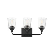 Maxim 12883CLBK Hudson 3 Light Bath Vanity | Black