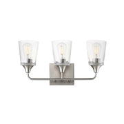 Maxim 12883CLSN Hudson 3 Light Bath Vanity | Satin Nickel