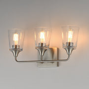 Maxim 12883CLSN Hudson 3 Light Bath Vanity | Satin Nickel