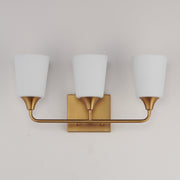 Maxim 12883SWNAB Hudson 3 Light Bath Vanity | Natural Aged Brass
