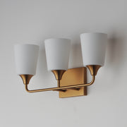 Maxim 12883SWNAB Hudson 3 Light Bath Vanity | Natural Aged Brass