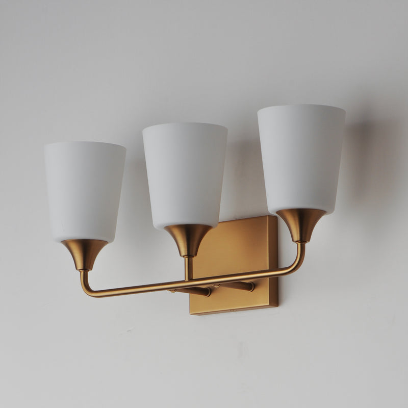 Maxim 12883SWNAB Hudson 3 Light Bath Vanity | Natural Aged Brass