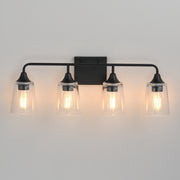Maxim 12884CLBK Hudson 4 Light Bath Vanity | Black