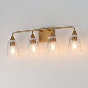 Maxim 12884CLNAB Hudson 4 Light Bath Vanity | Natural Aged Brass
