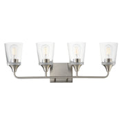 Maxim 12884CLSN Hudson 4 Light Bath Vanity | Satin Nickel
