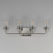 Maxim 12884CLSN Hudson 4 Light Bath Vanity | Satin Nickel