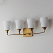 Maxim 12884SWNAB Hudson 4 Light Bath Vanity | Natural Aged Brass