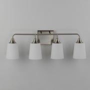 Maxim 12884SWSN Hudson 4 Light Bath Vanity | Satin Nickel