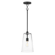 Maxim 12886CLBK Hudson Single Pendant | Black