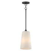 Maxim 12886SWBK Hudson 1 Light Pendant | Black