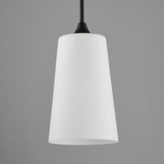Maxim 12886SWBK Hudson 1 Light Pendant | Black