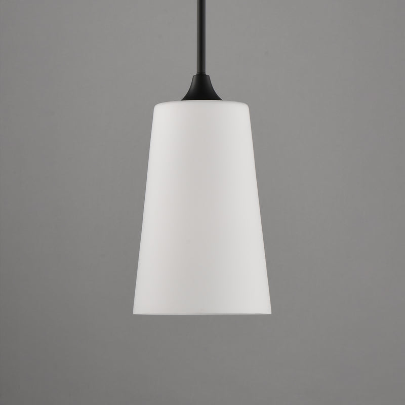 Maxim 12886SWBK Hudson 1 Light Pendant | Black