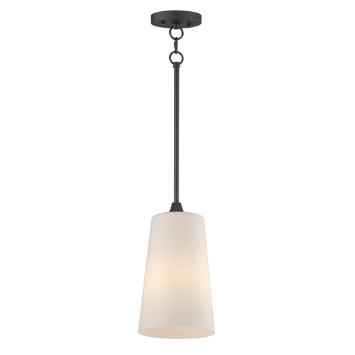 Maxim 12886SWBK Hudson 1 Light Pendant | Black