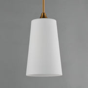 Maxim 12886SWNAB Hudson 1 Light Pendant | Natural Aged Brass