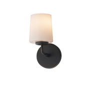 Maxim 12891WTBK Durham 1 Light Wall Sconce | Black