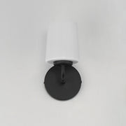 Maxim 12891WTBK Durham 1 Light Wall Sconce | Black