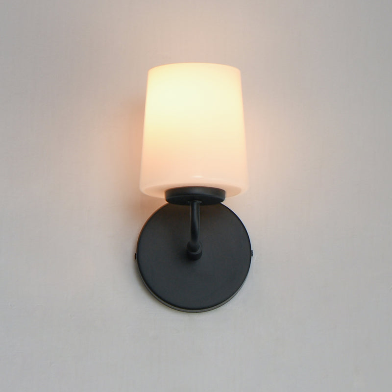 Maxim 12891WTBK Durham 1 Light Wall Sconce | Black