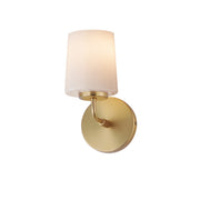 Maxim 12891WTNAB Durham 1 Light Wall Sconce | Natural Aged Brass