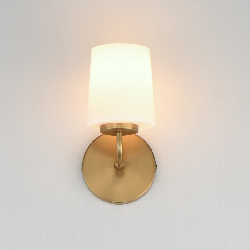 Maxim 12891WTNAB Durham 1 Light Wall Sconce | Natural Aged Brass