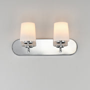 Maxim 12892WTPC Durham 2 Light Strip Bath Vanity | Polished Chrome