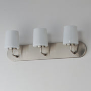 Maxim 12893WTSN Durham 3 Light Strip Bath Vanity | Satin Nickel