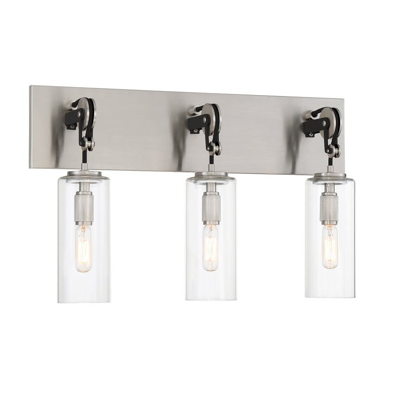 Minka Lavery Pullman Junction 3 Light Bathroom Vanity Light-Coal