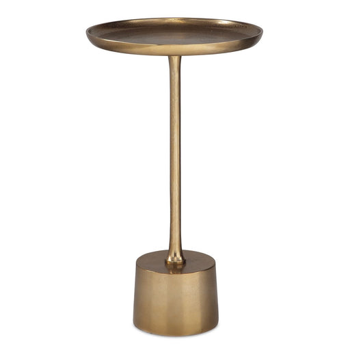 Orsten Antique Brass Accent Table (13 in. W x 23 in. H)