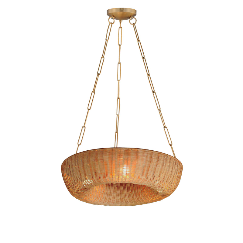 Maxim 14312NANAB Bower 24" Pendant | Natural Aged Brass
