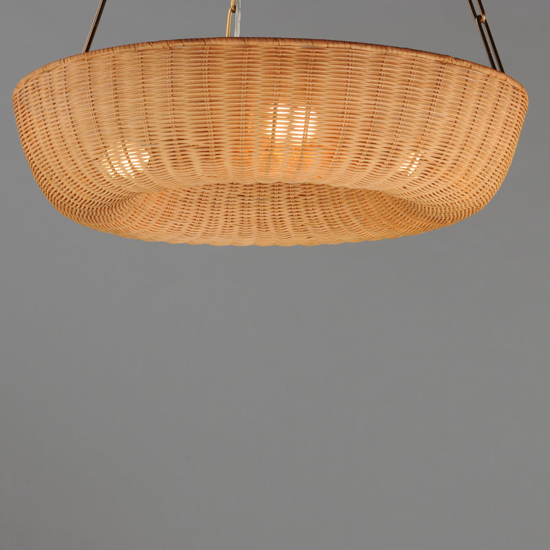 Maxim 14312NANAB Bower 24" Pendant | Natural Aged Brass