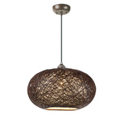 Maxim 14402CHWT Bali 1 Light Pendant | Chocolate