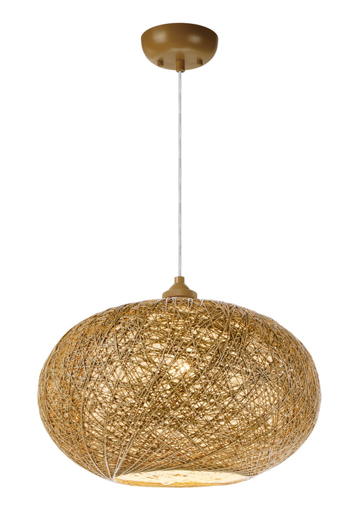 Maxim 14402NAWT Bali 1 Light Pendant | Natural