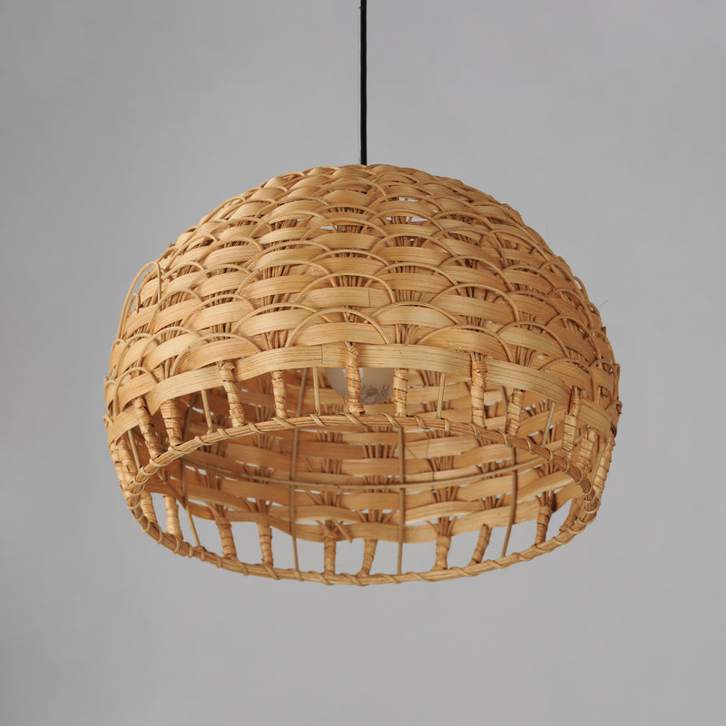 Maxim 14411NABK Tahiti 14" 1 Light Pendant | Black