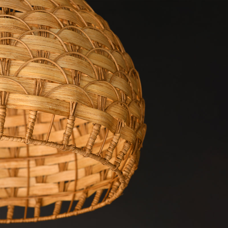 Maxim 14413NABK Tahiti 20" 1 Light Pendant | Black