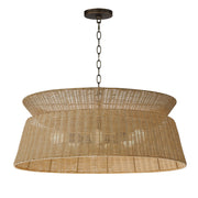 Maxim 14416NADBZ Tulum 6 Light Chandelier | Dark Bronze