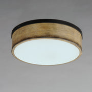 Maxim 14440DWBK Franklin 2 Light Flush Mount | Driftwood / Black