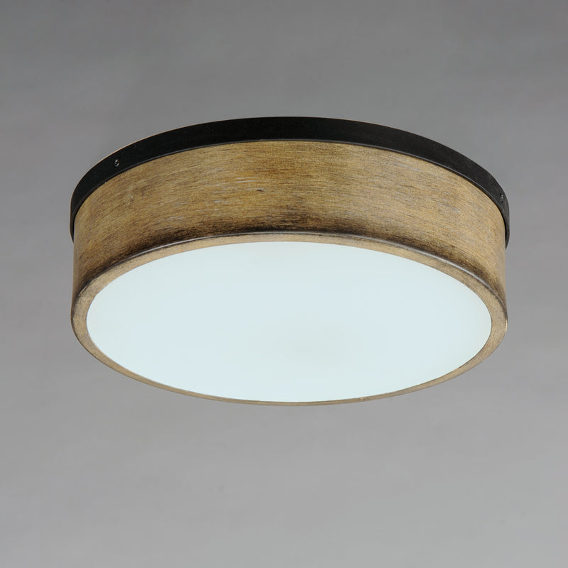 Maxim 14440DWBK Franklin 2 Light Flush Mount | Driftwood / Black
