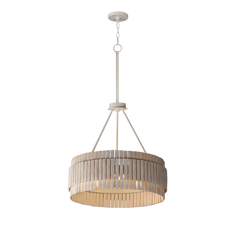 Maxim 14453WWTEC Satori 3 Light Chandelier | Ecru