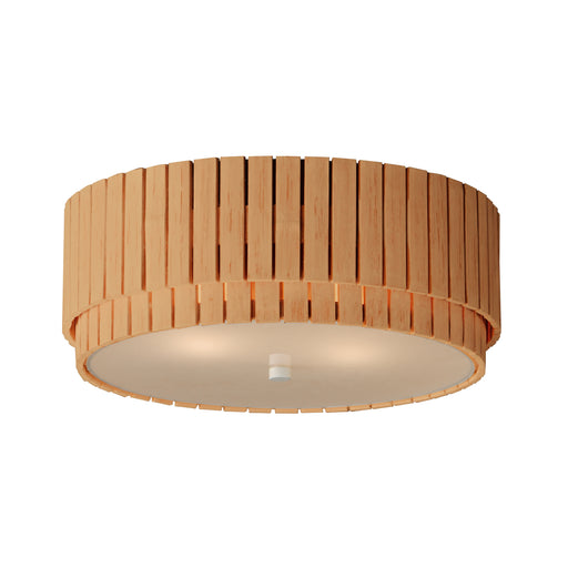 Maxim 14459NANAB Satori 2 Light Flush Mount | Natural Aged Brass
