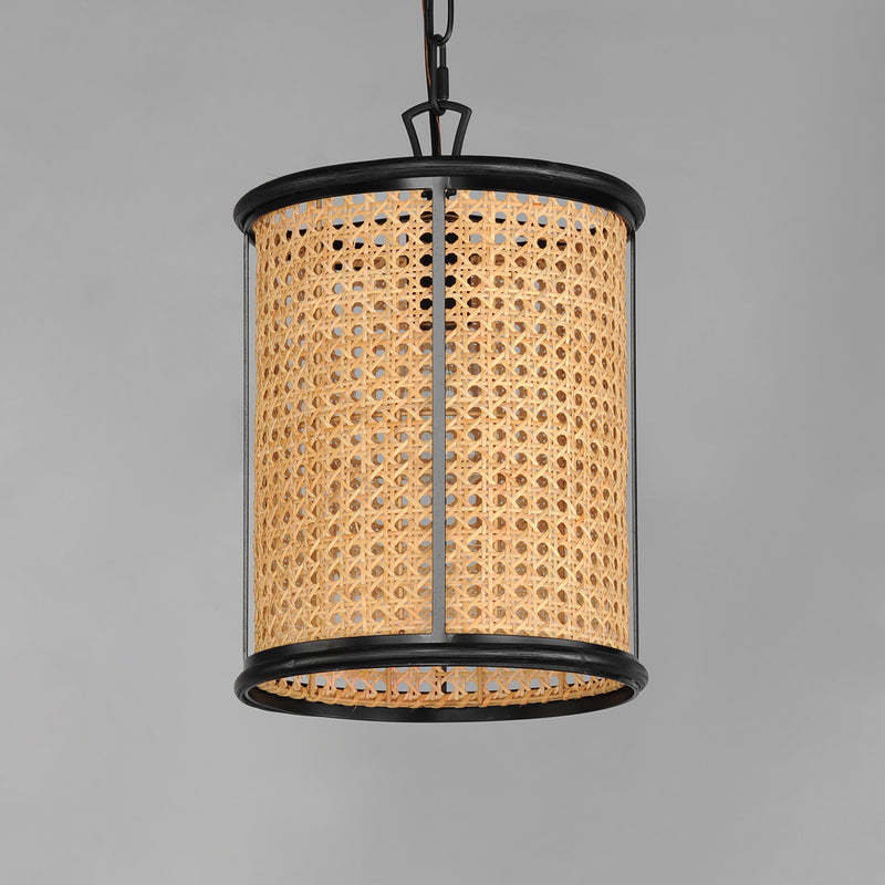 Maxim 14471NABK Cane 1 Light Pendant | Black