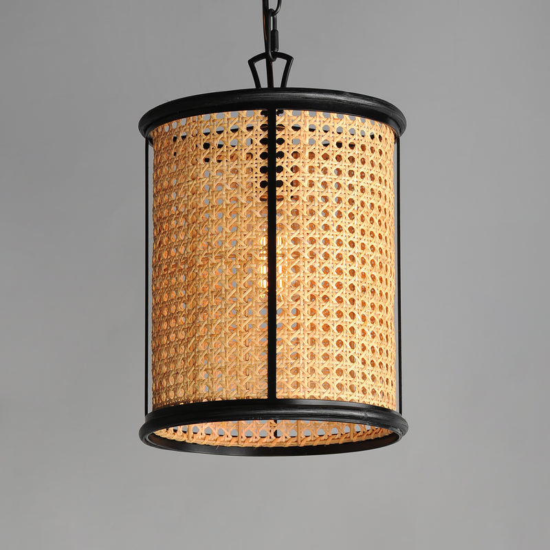 Maxim 14471NABK Cane 1 Light Pendant | Black