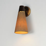 Maxim 14480GCNAB Sumatra 1 Light Sconce | Natural Aged Brass