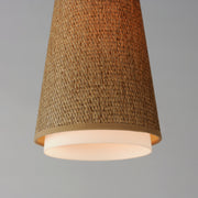 Maxim 14481GCNAB Sumatra 1 Light Pendant | Natural Aged Brass
