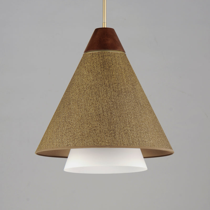 Maxim 14483GCNAB Sumatra 20" Pendant | Natural Aged Brass