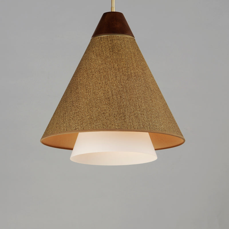 Maxim 14483GCNAB Sumatra 20" Pendant | Natural Aged Brass