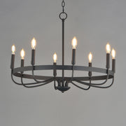 Maxim 14498BK Frankie 8 Light Chandelier | Black