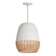 Maxim 14912NAIV Tamba 1 Light Pendant | Ivory