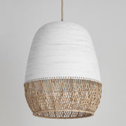 Maxim 14912NAIV Tamba 1 Light Pendant | Ivory