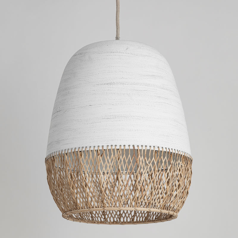Maxim 14912NAIV Tamba 1 Light Pendant | Ivory
